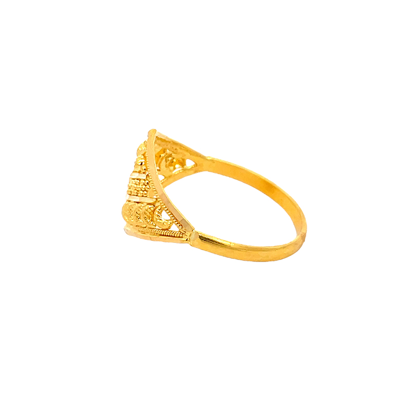 Buy Latest Ad Stone Gold Look Modern Ring Designs for Female
