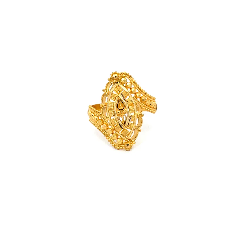 Elegant 22k Yellow Gold Ring in Size 6.75 Perfect for Everyday Wear