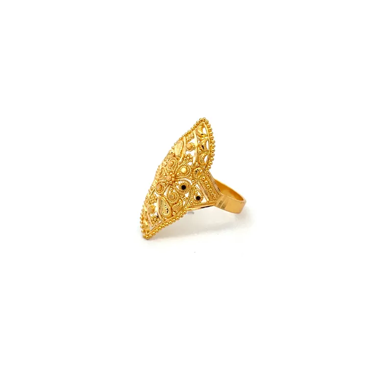 Elegant 22k Yellow Gold Ring for Women Size 6.75 Durable and Timeless