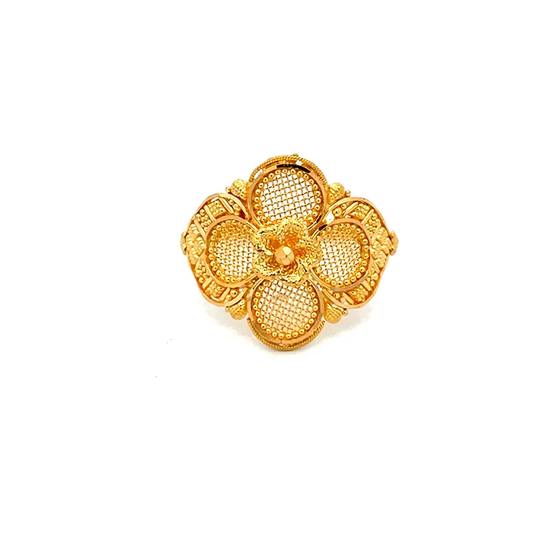Elegant 22k Yellow Gold Ring Size 8 Perfect for Everyday Wear
