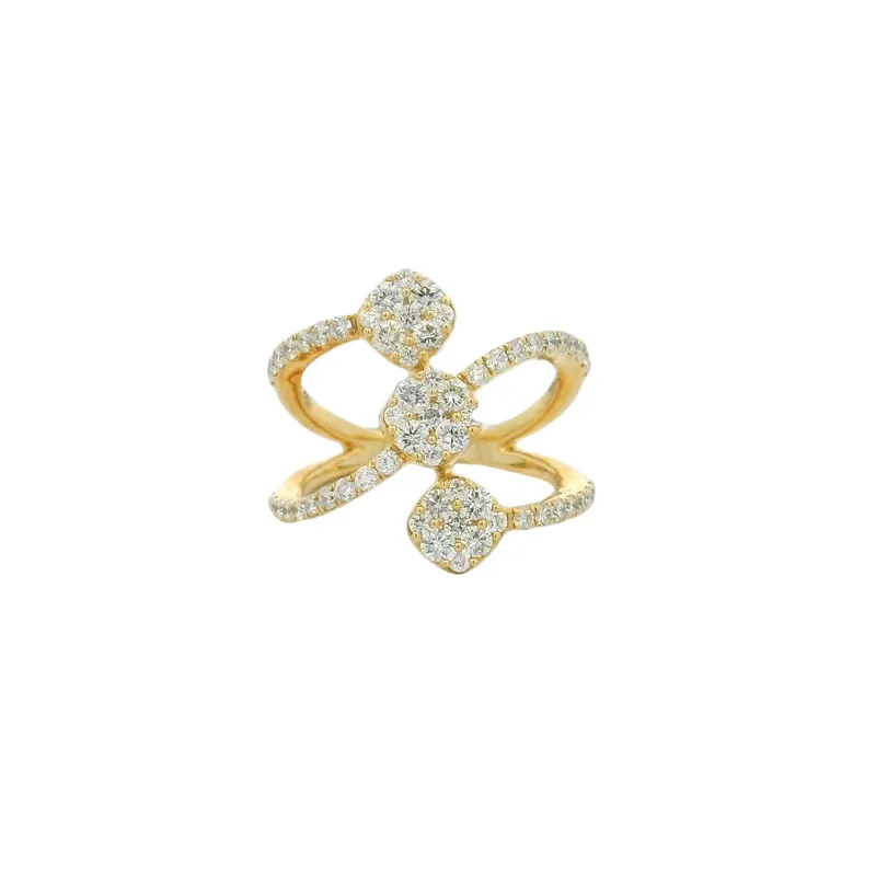 Elegant Gold and Diamond Ring
