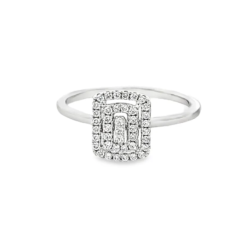 18K Gold Diamond Ring