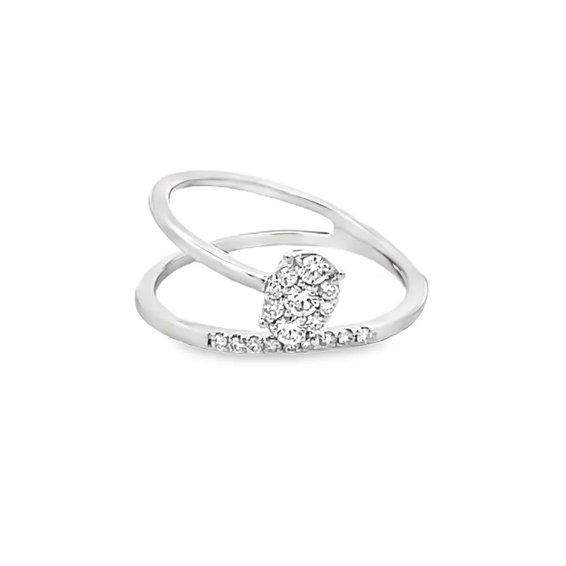 18K Gold Diamond Ring