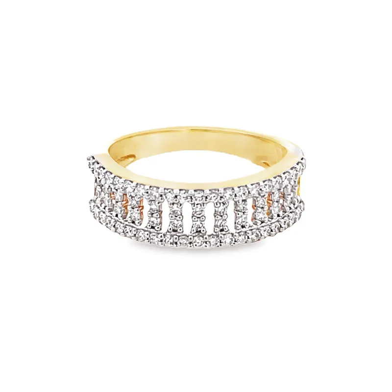18K Gold Diamond Ring