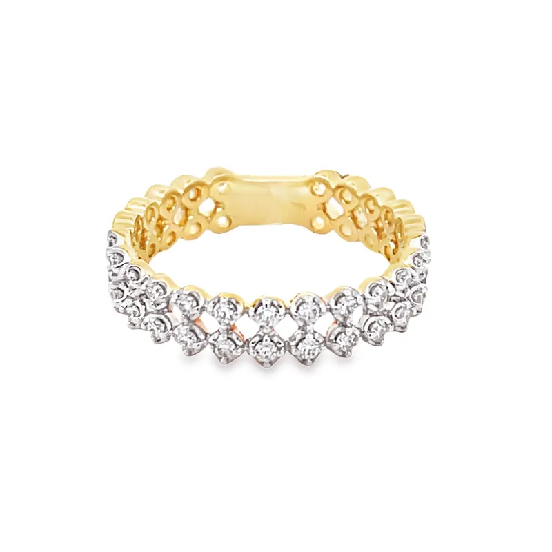 18K Gold Diamond Ring