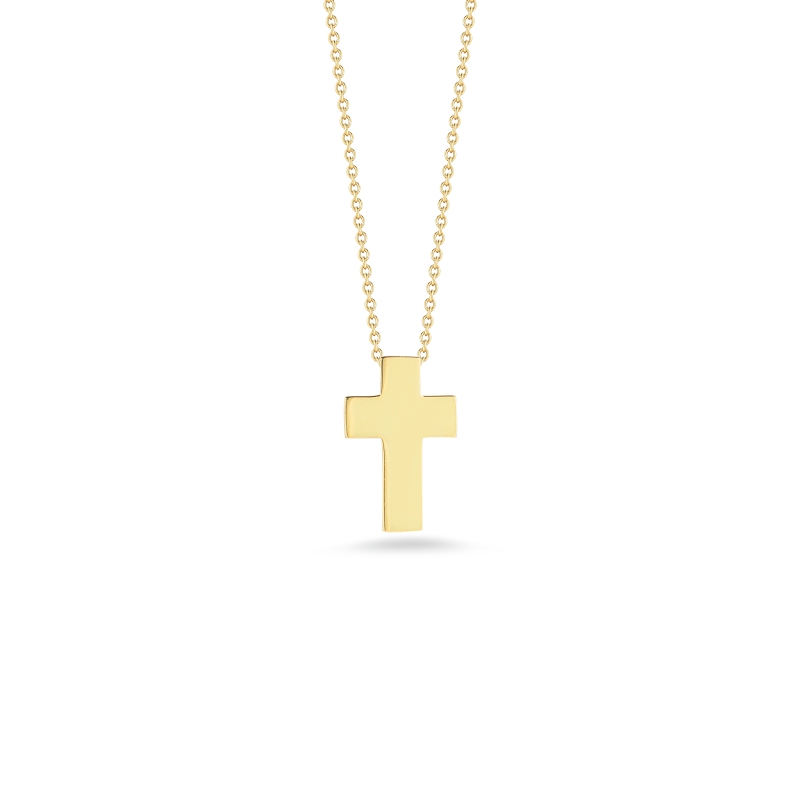 18Kt Gold Cross Pendant