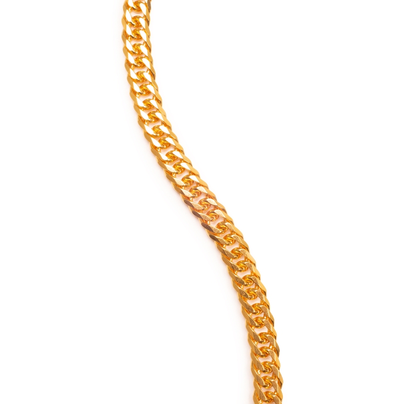Classic Men's Bracelet in 22K Yellow Gold - 8.5 inches