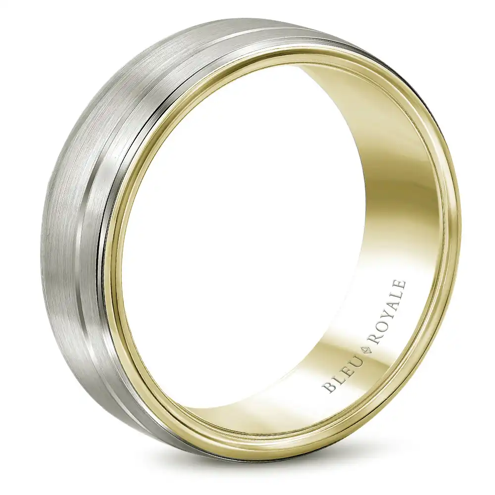 Bleu Royale Wedding Band