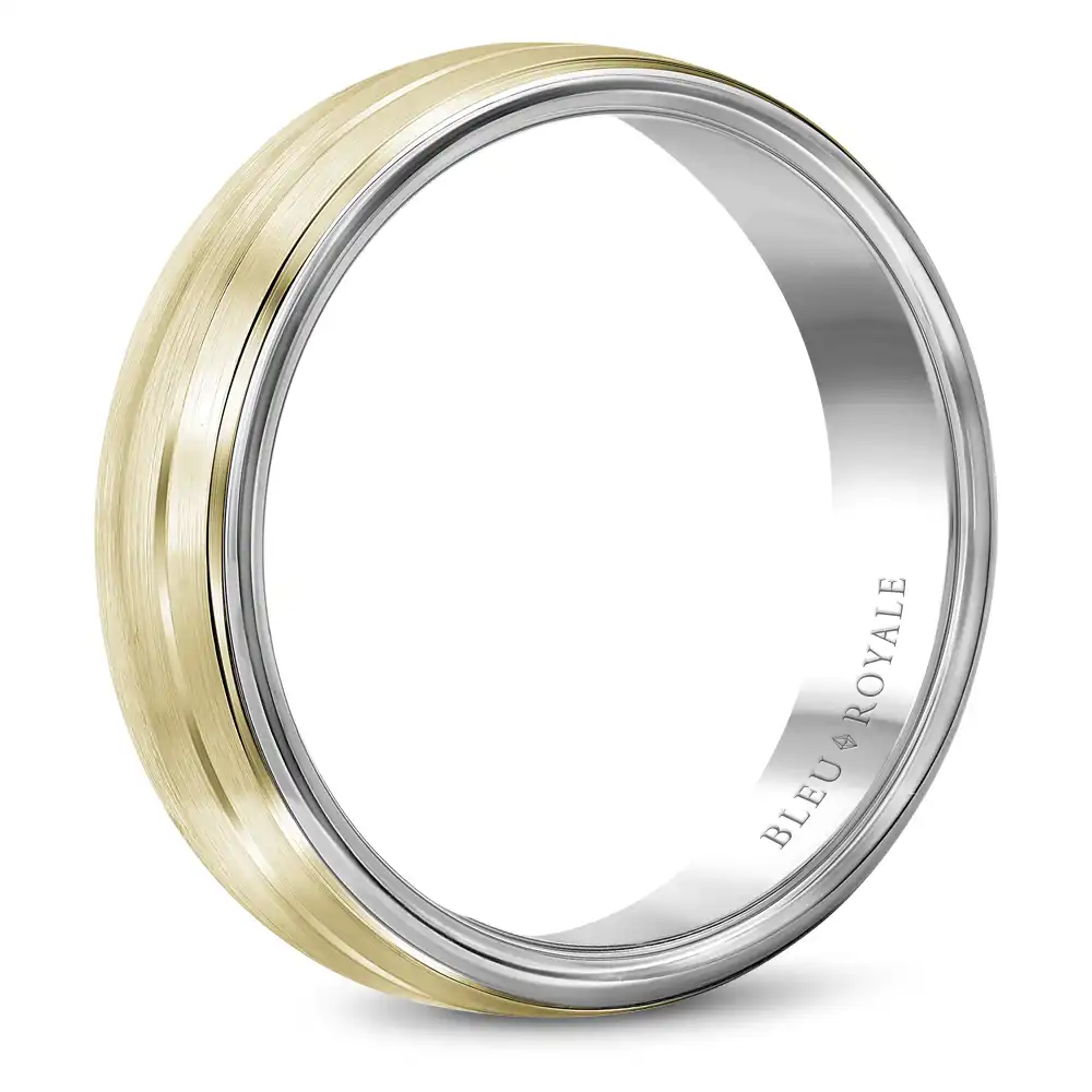 Bleu Royale Wedding Band