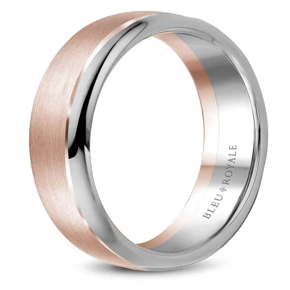 Bleu Royale Wedding Band