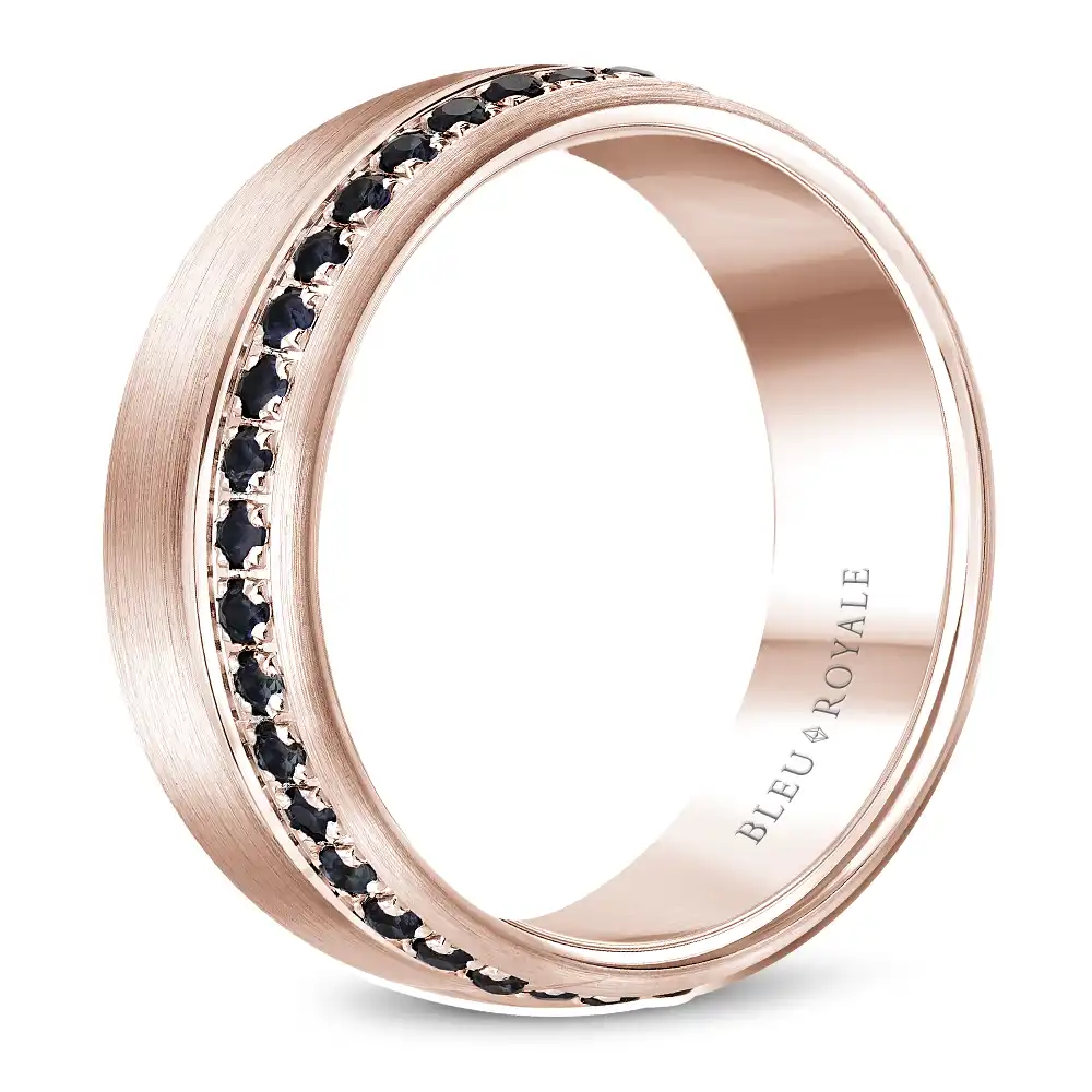 Bleu Royale Wedding Band