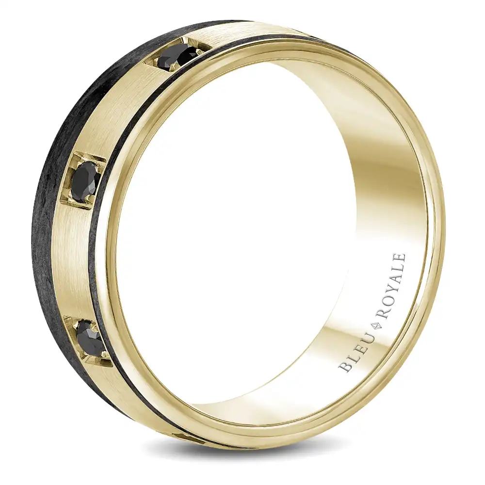 Bleu Royale Wedding Band