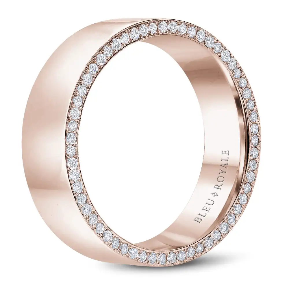 Bleu Royale Wedding Band