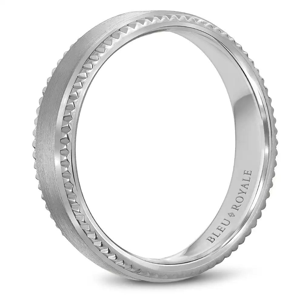 Bleu Royale Wedding Band