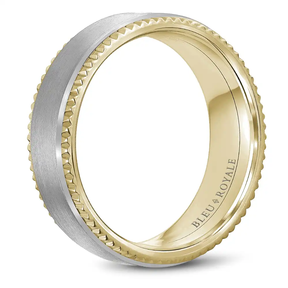Bleu Royale Wedding Band