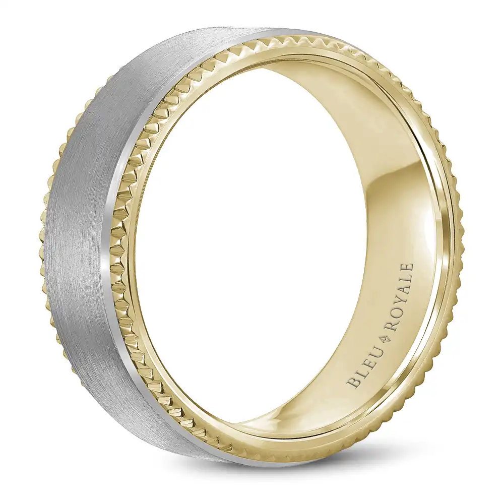 Bleu Royale Wedding Band