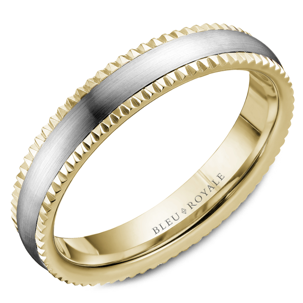 Bleu Royale Wedding Band