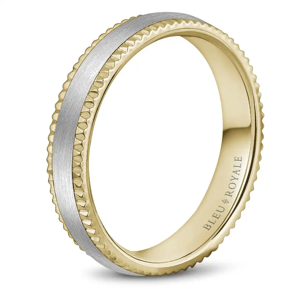 Bleu Royale Wedding Band