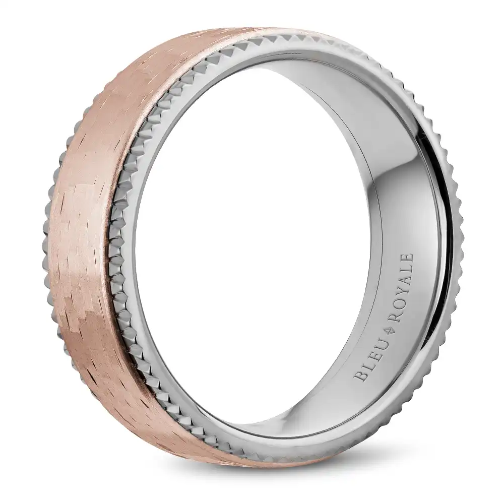 Bleu Royale Wedding Band