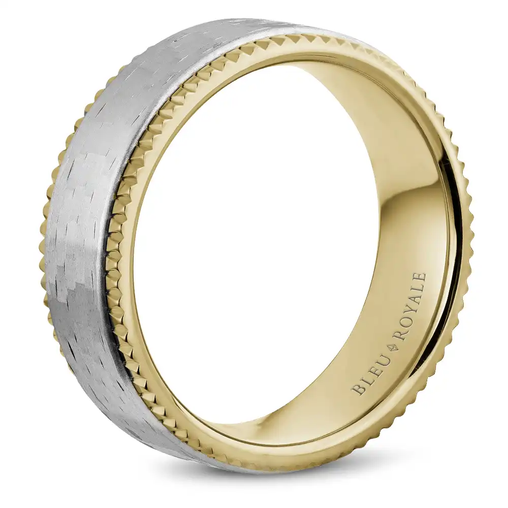 Bleu Royale Wedding Band
