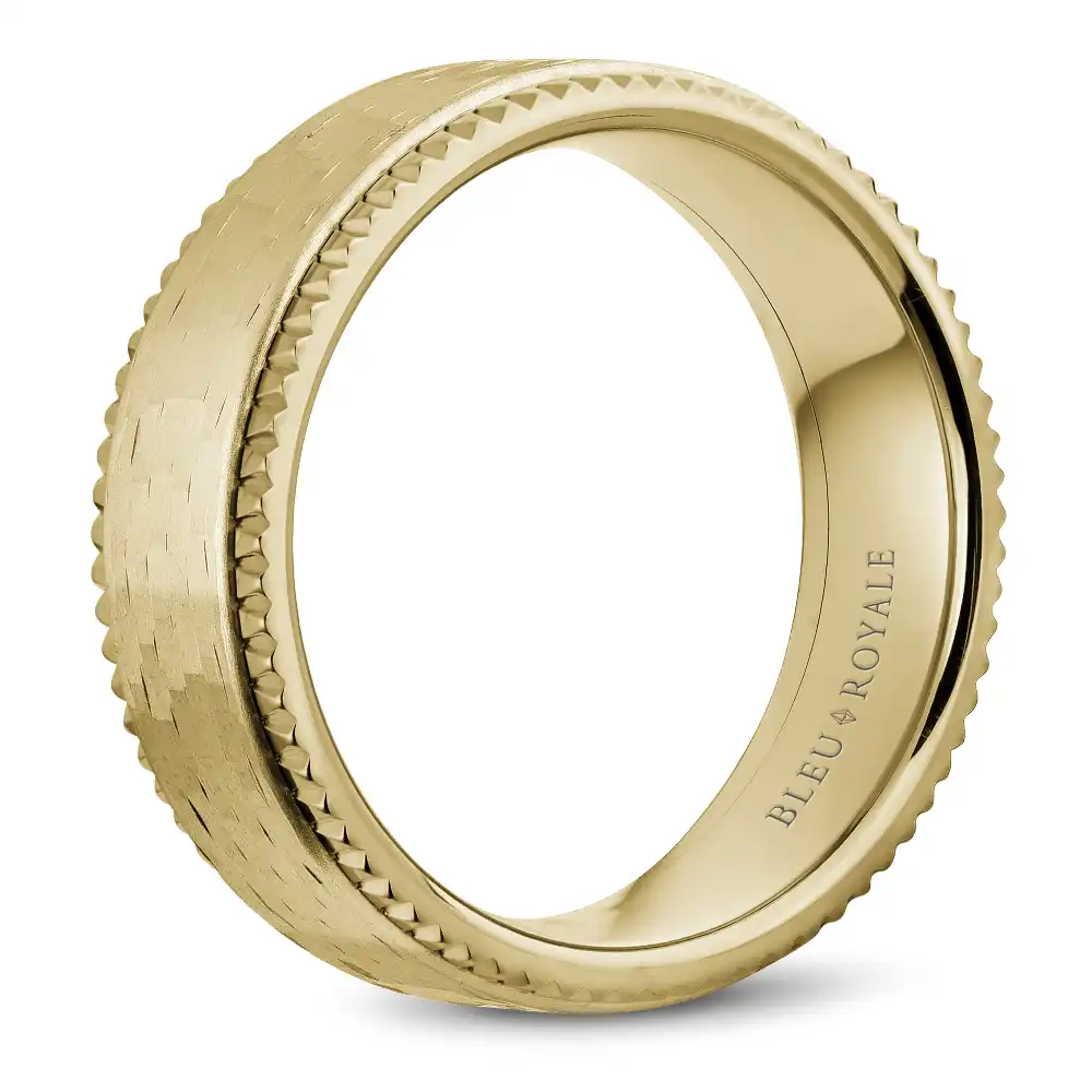 Bleu Royale Wedding Band