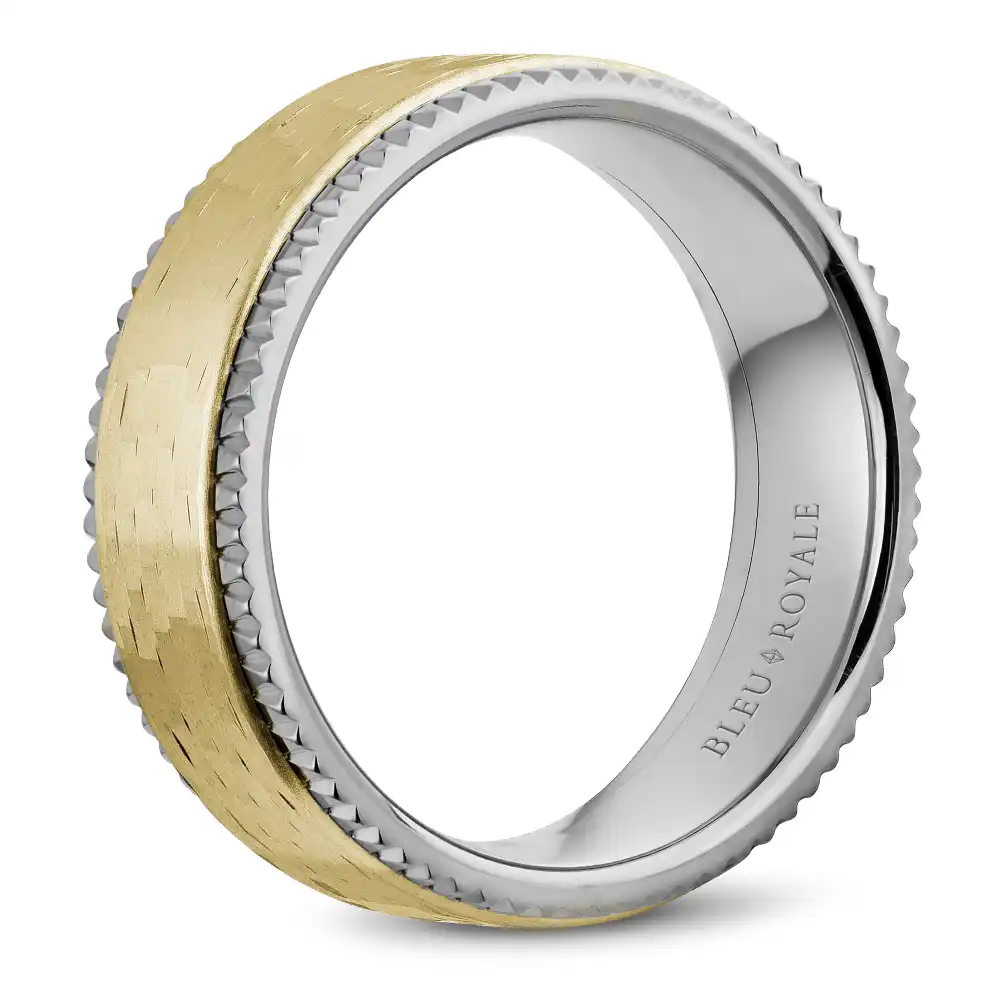 Bleu Royale Wedding Band