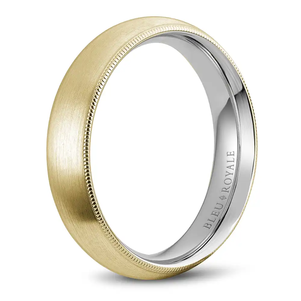 Bleu Royale Wedding Band