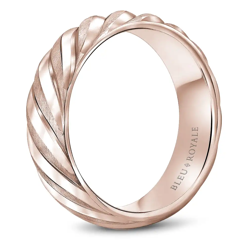 Bleu Royale Wedding Band