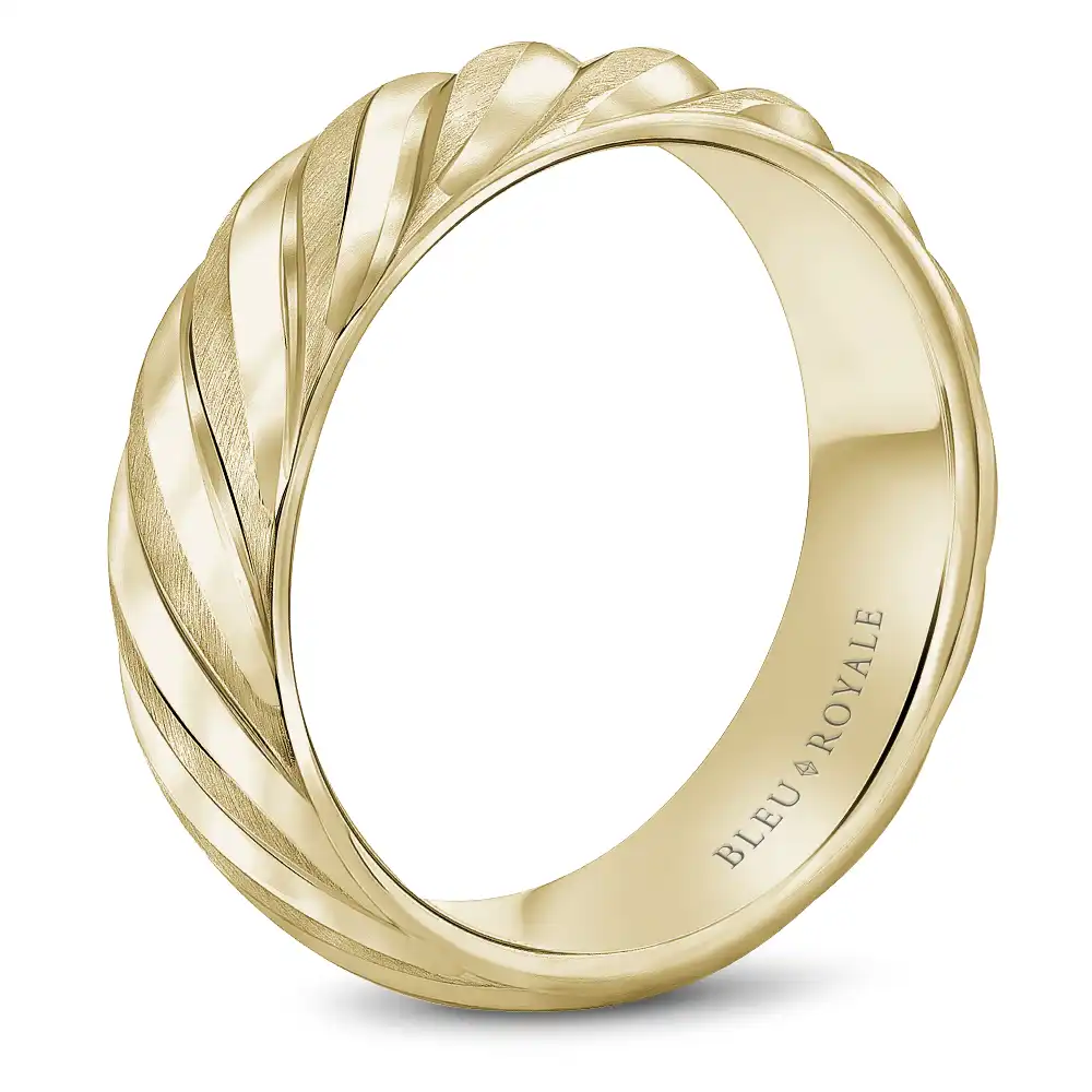 Bleu Royale Wedding Band