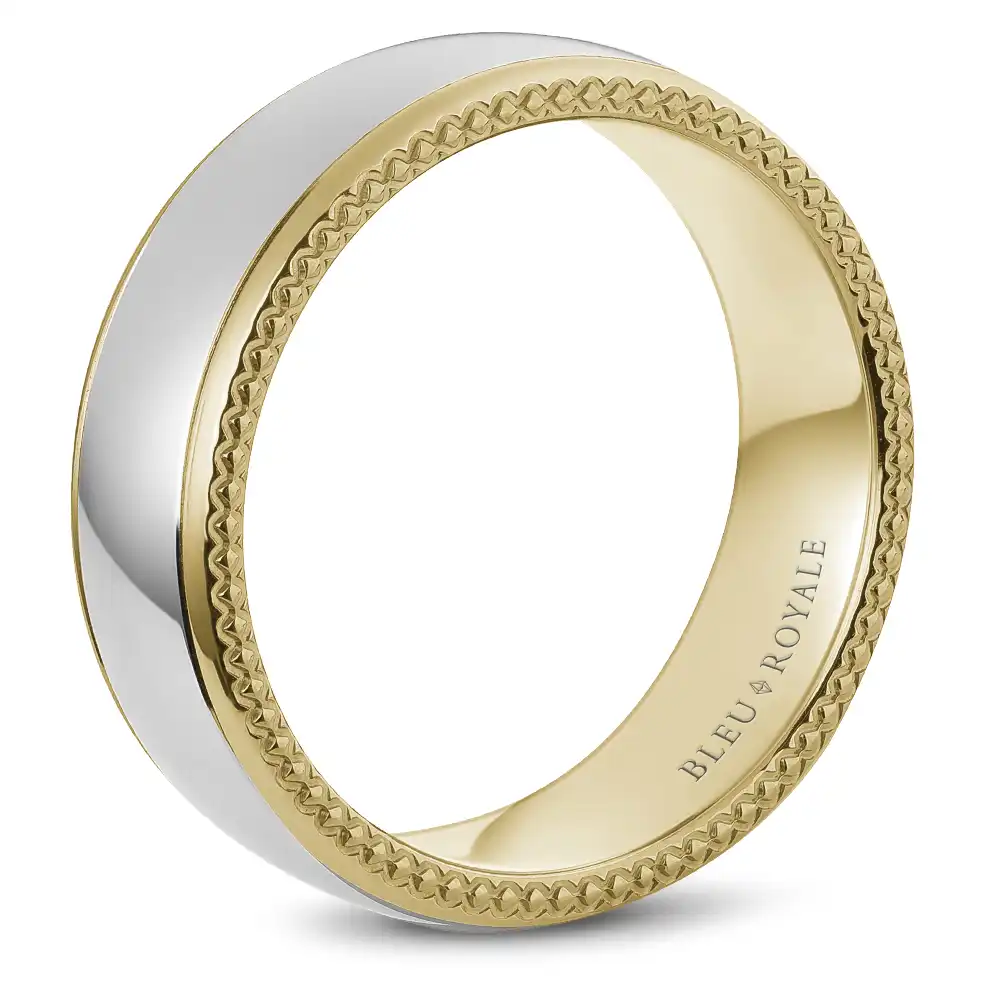 Bleu Royale Wedding Band