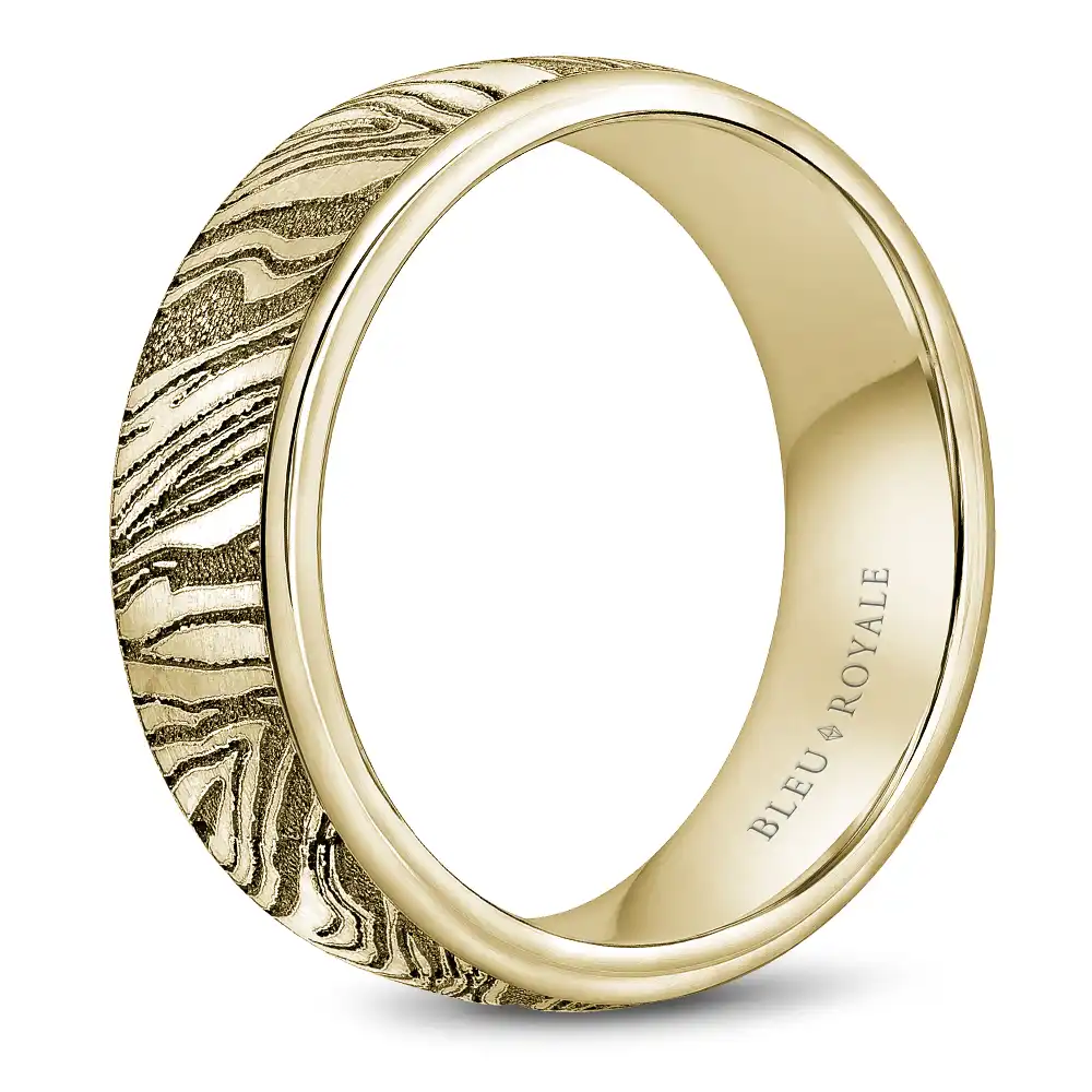 Bleu Royale Wedding Band