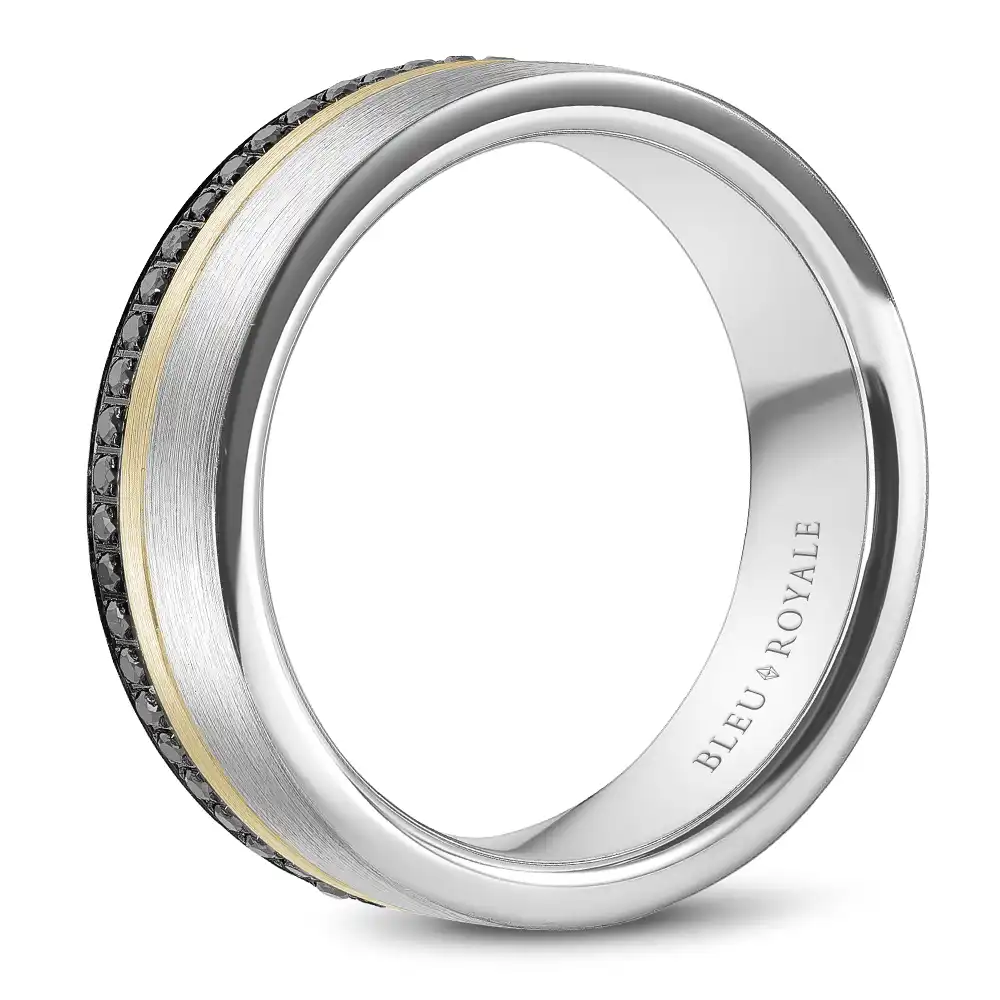 Bleu Royale Wedding Band