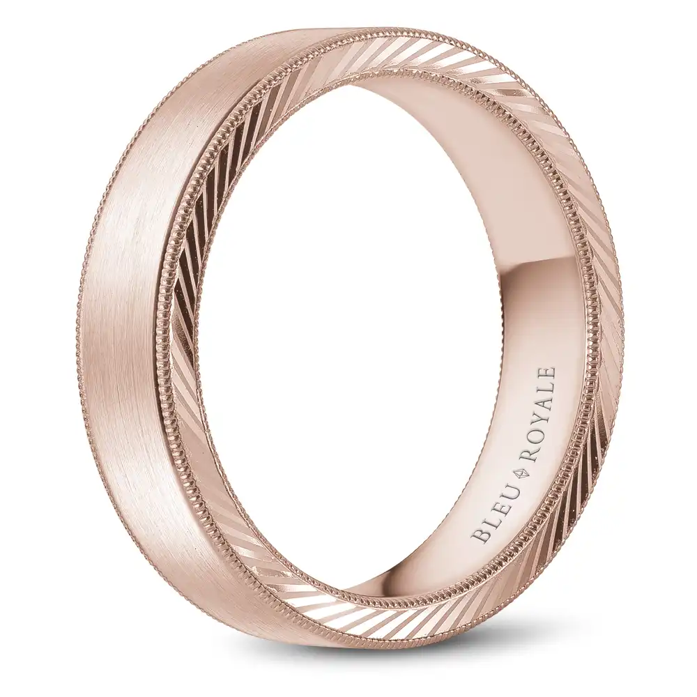Bleu Royale Wedding Band