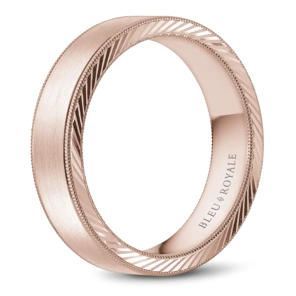 Bleu Royale Wedding Band
