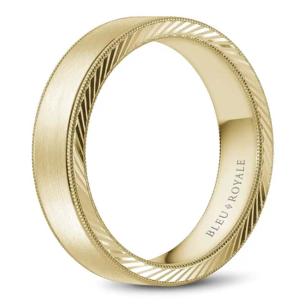 Bleu Royale Wedding Band