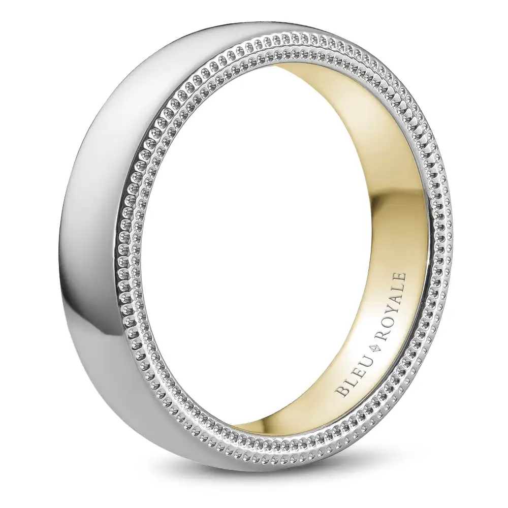 Bleu Royale Wedding Band