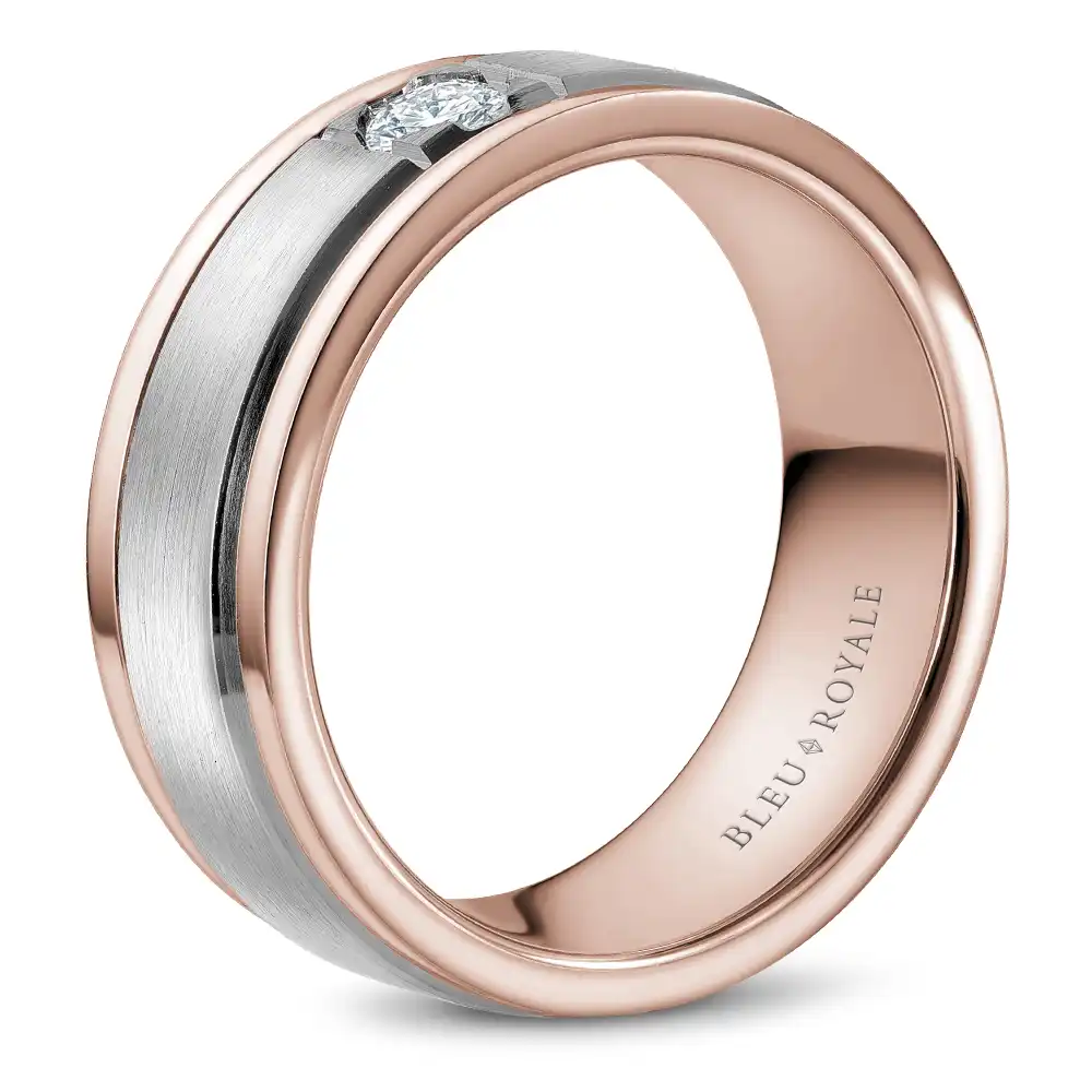 Bleu Royale Wedding Band