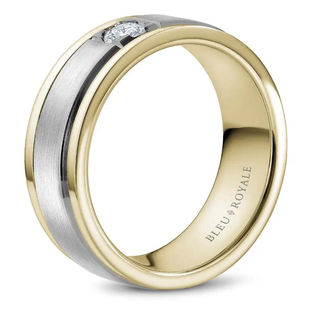 Bleu Royale Wedding Band