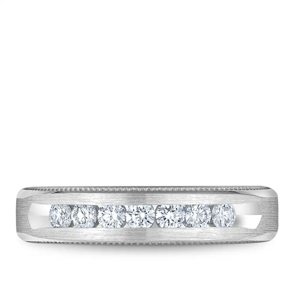 Bleu Royale Wedding Band