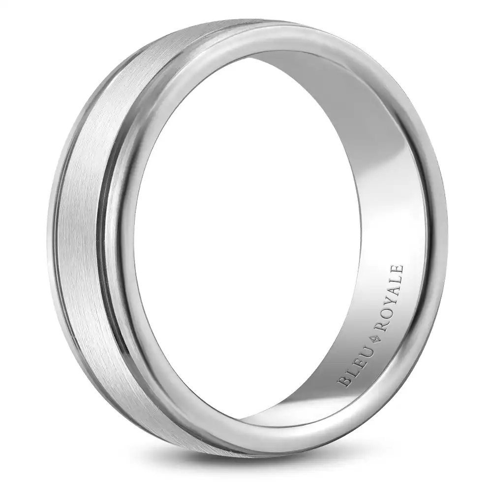 Bleu Royale Wedding Band