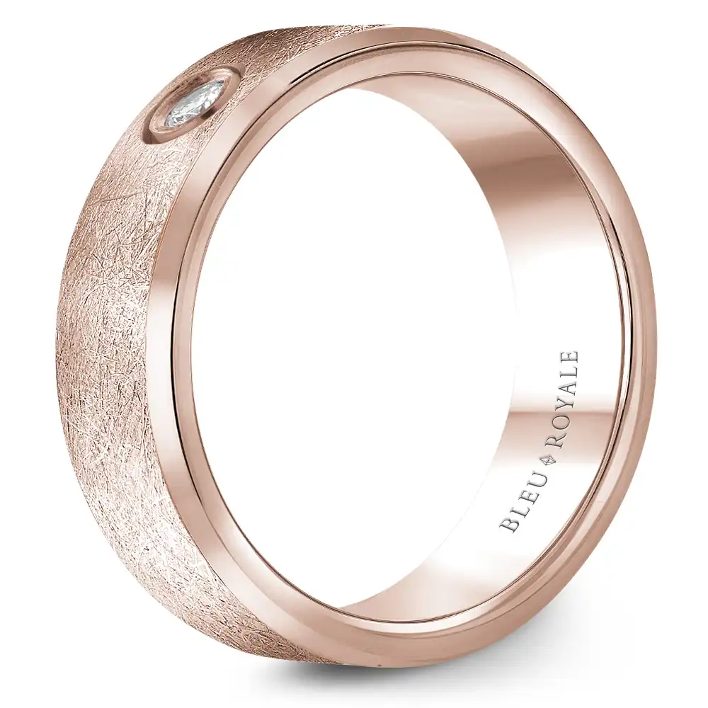 Bleu Royale Wedding Band