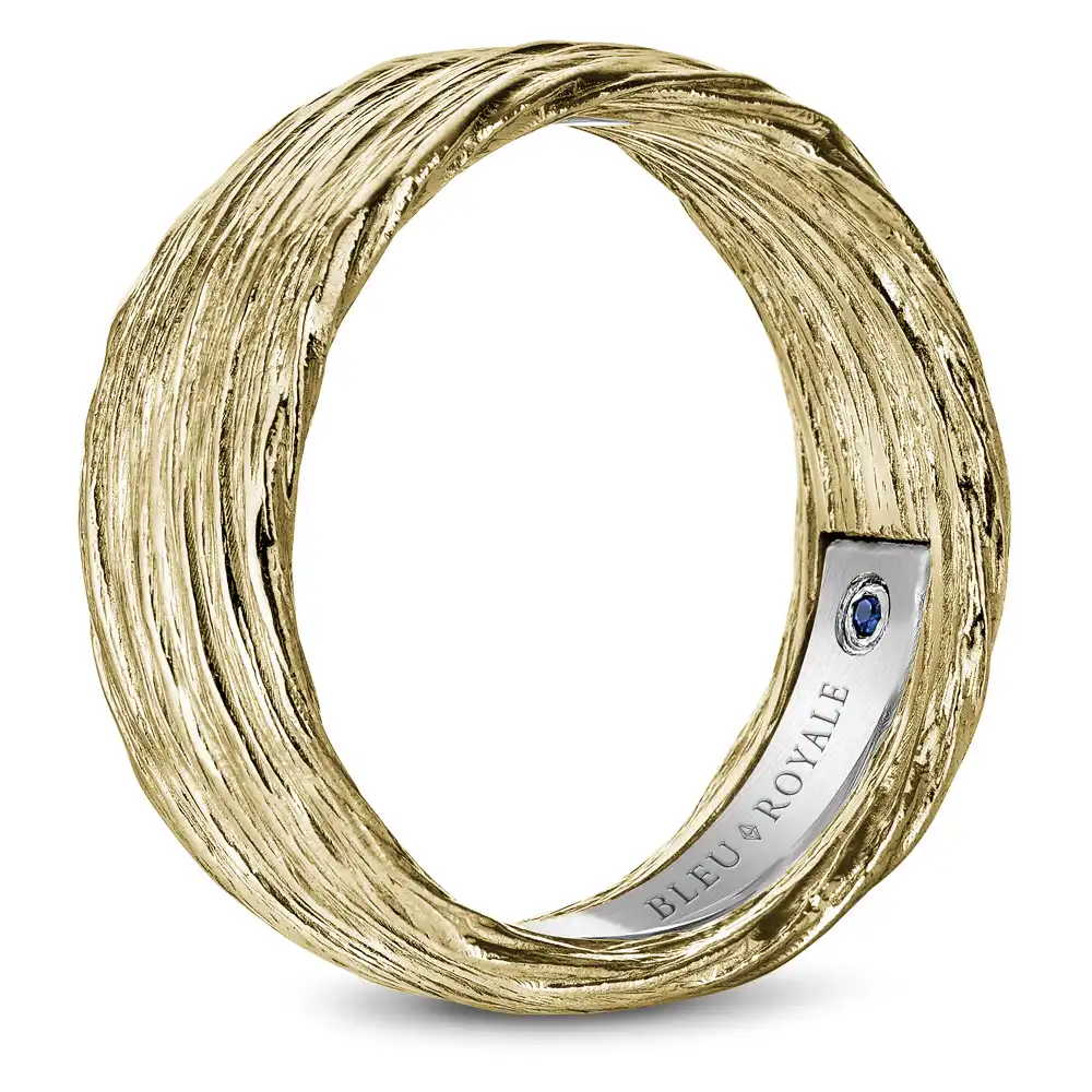 Bleu Royale Wedding Band