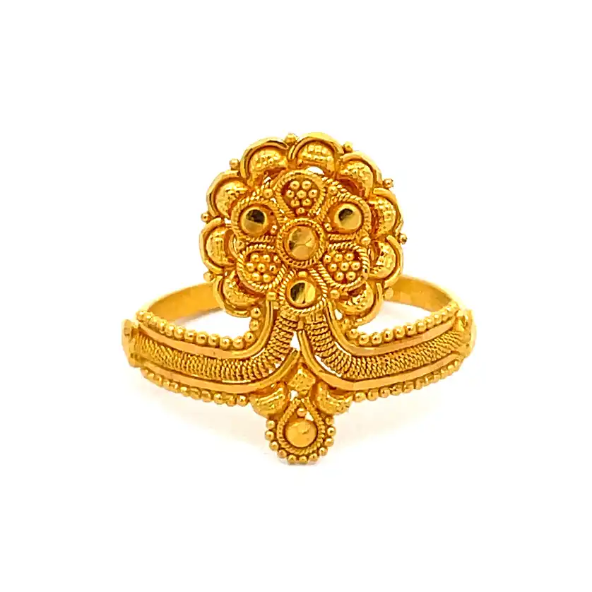 Royal Tradition 22K Gold Ring size 6.50 RG 281