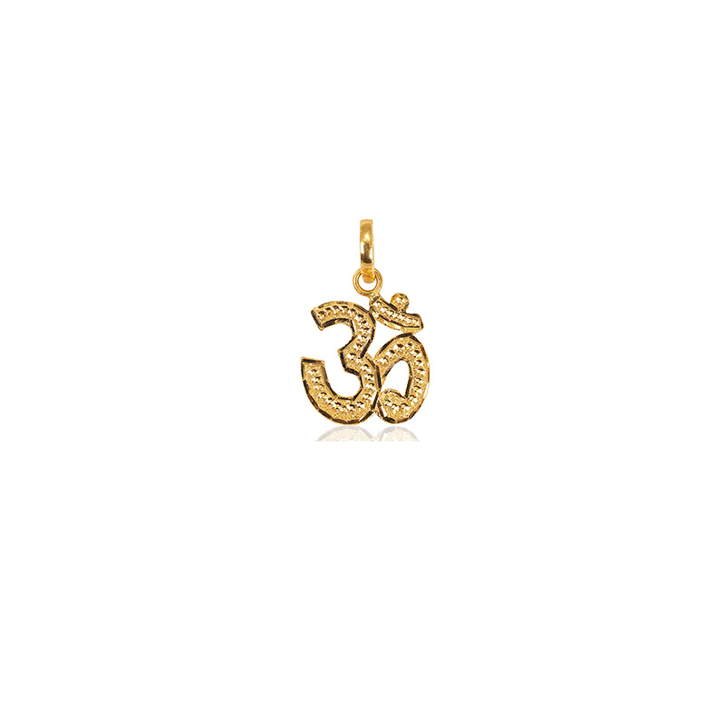 Classic OM pendant in 22K Gold