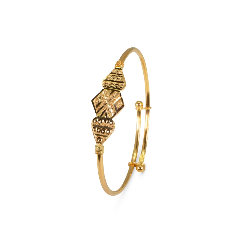 Kohli with ring into ring sophisticated design gold plated bracelet - –  Soni Fashion®