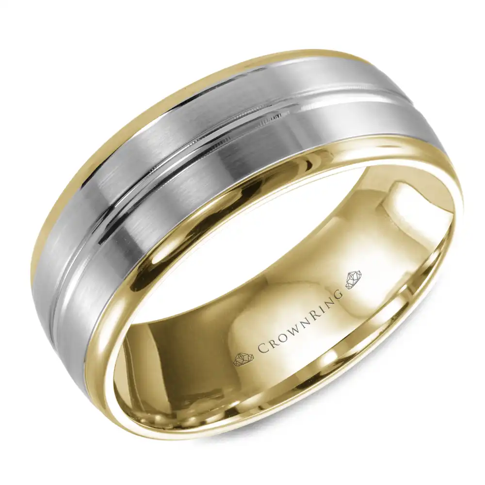CrownRing Wedding Band