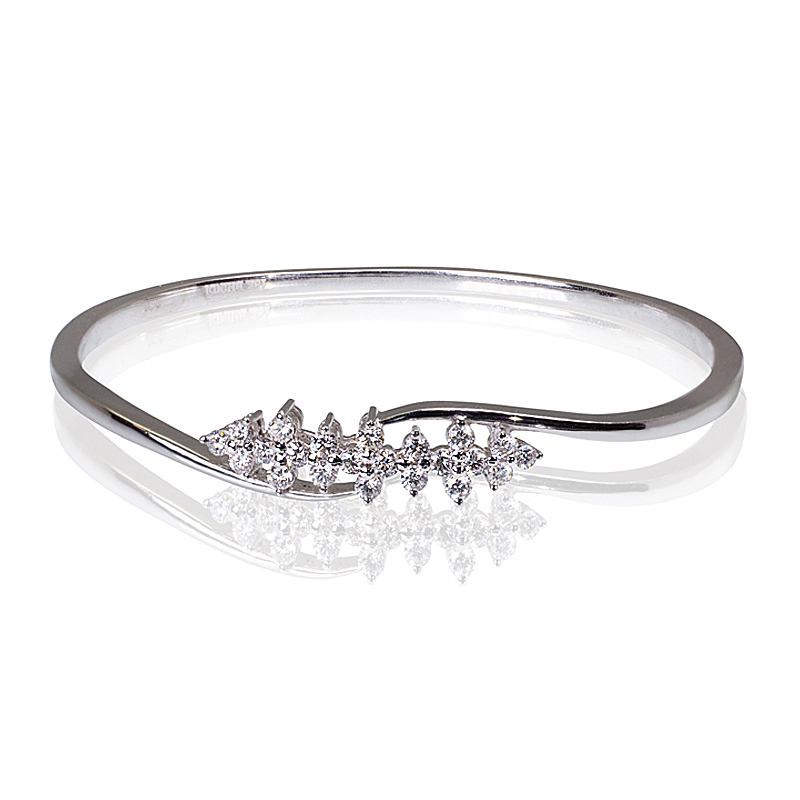 Beauvince Forever Indian Diamond Bangle (5.03 ct Diamonds) in Gold –  Beauvince Jewelry