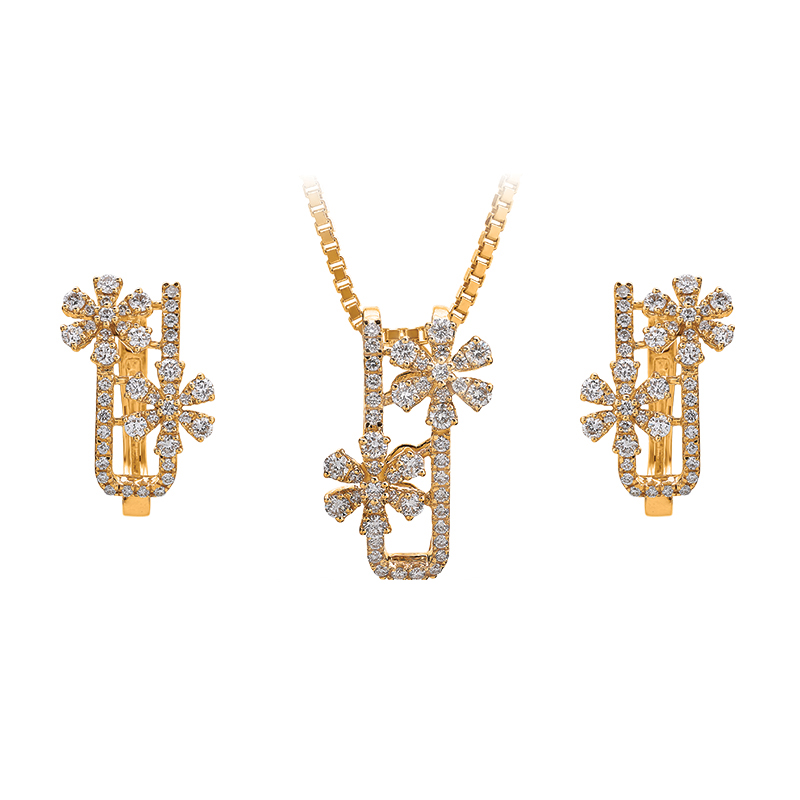 Celebrating with flowers - Pendant Set