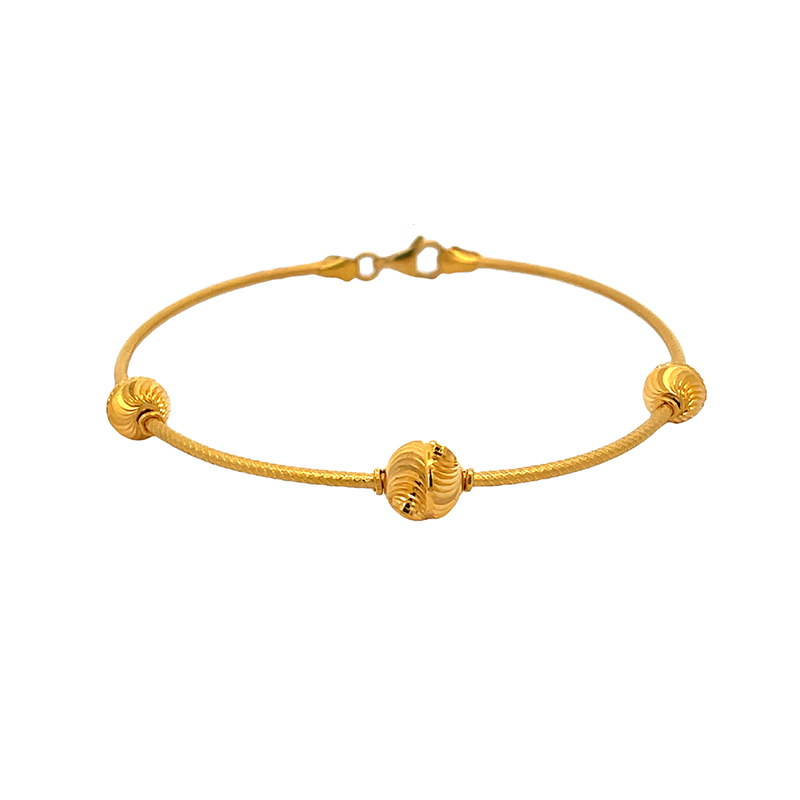 22K Gold Bracelet (7.85G) - Queen of Hearts Jewelry