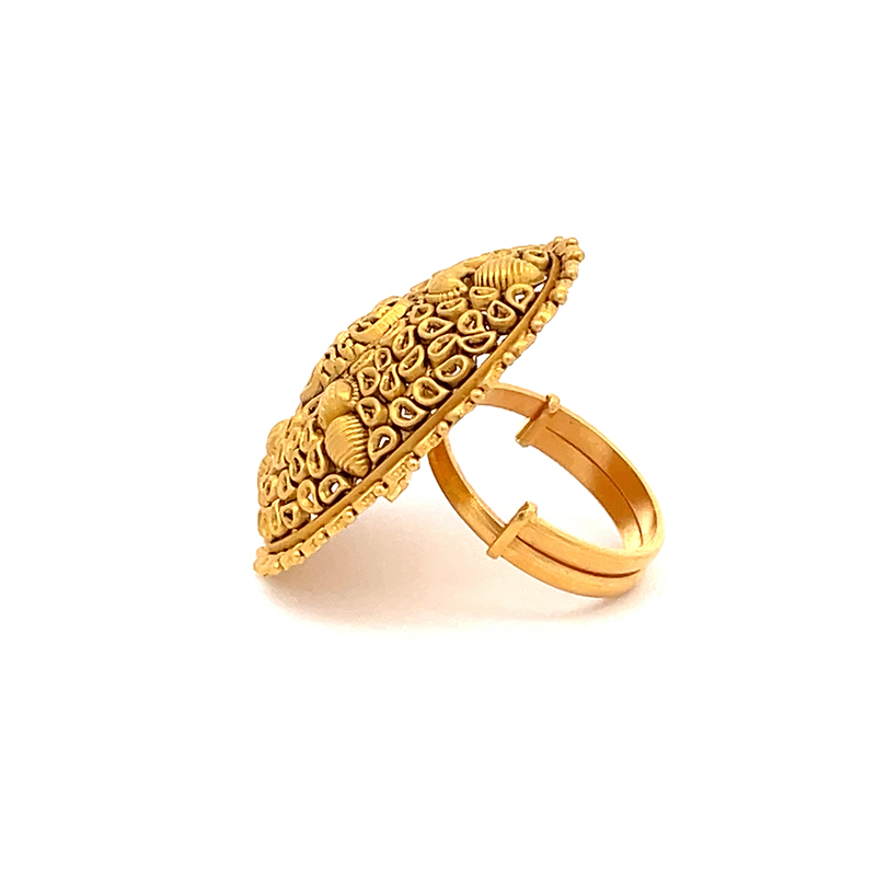 Butterfly Gold Ring 1801 - Alsayed Jewellery